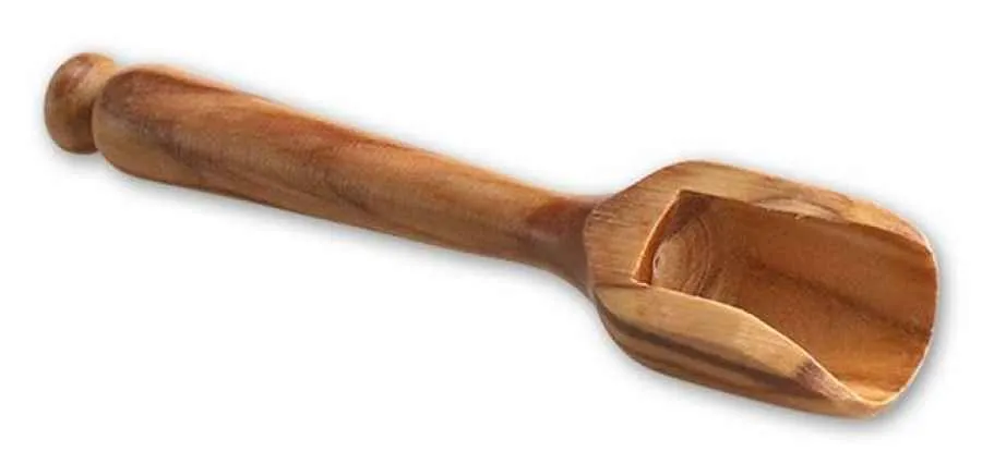 Salzschaufel klein 9 cm Olivenholz Salzschaufel klein 9 cm Olivenholz