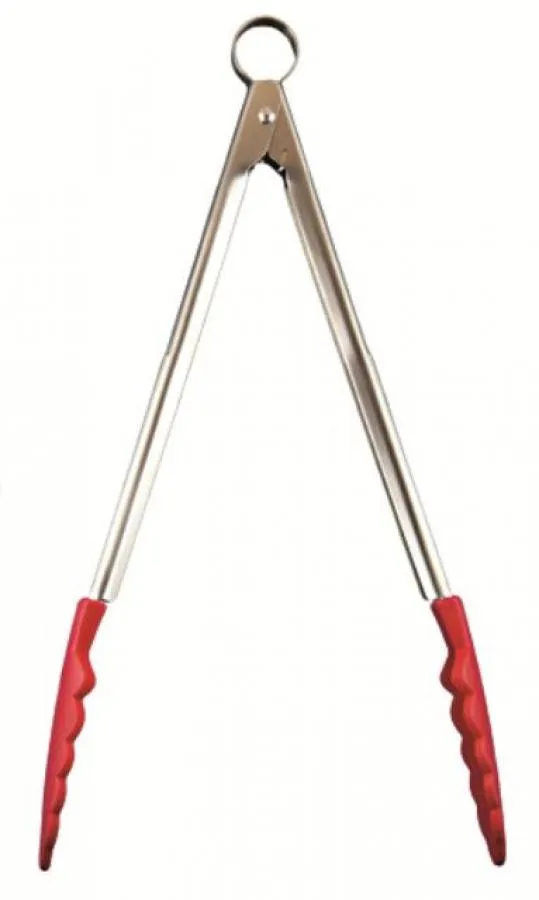 Zange Verschließbar Silikon rot 30,5 cm Zange Verschließbar Silikon rot 30,5 cm
