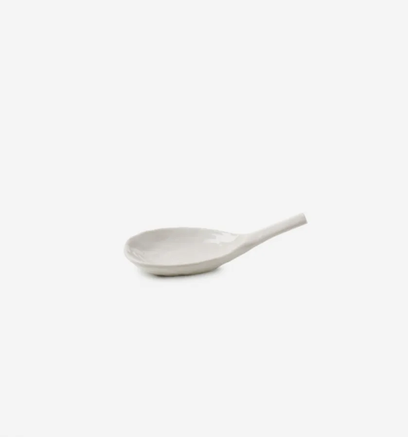 YLI AMUSE GUEULE LOEFFEL/ ABLAGE-LOEFFEL 9 CM Alabaster Weiss YLI AMUSE GUEULE LOEFFEL/ ABLAGE-LOEFFEL 9 CM Alabaster Weiss