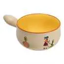 Caquelon/ Fonduetopf Carigiet Ursli ø 20cm
