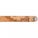 Magnetische Messer Leiste, Olivenholz 32 x 4 cm