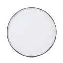 CARACTERE FLACHER TELLER 28 cm Kumuluswolke weiss