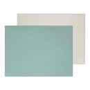 Platzset 40x30cm mint / grau