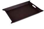 Wendetablett Vintage - braun, real leather Imitat (55 x 41 cm)
