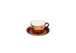 Tasse mit Untere handbemalt "SAMBA"