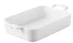AUFLAUFFORM 350 cl RECHTECKIG Weiss REVOL